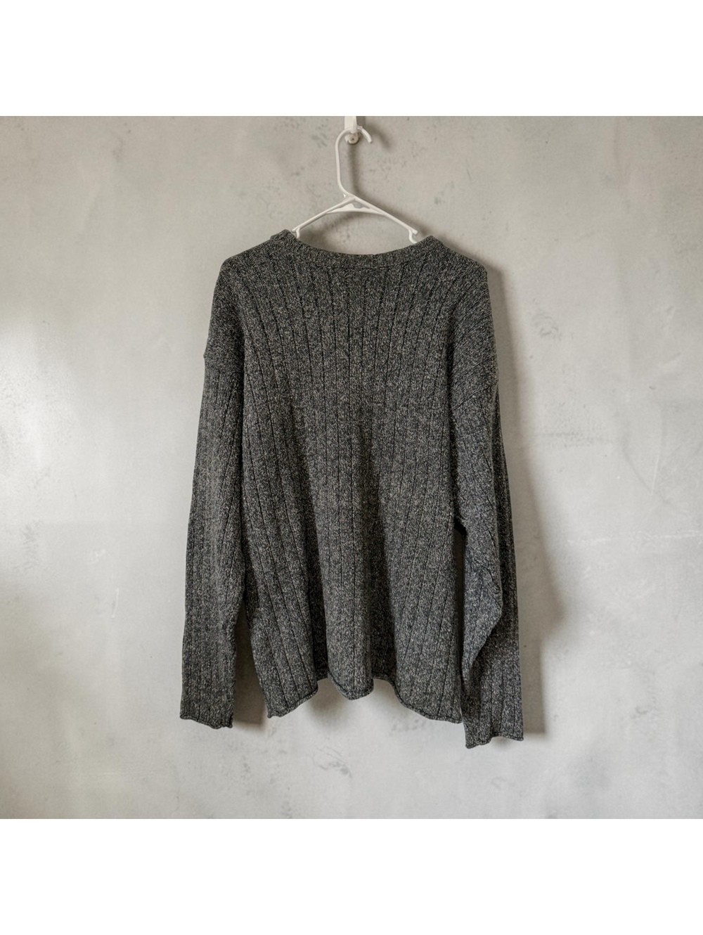 Columbia Men's XL Preppy Warm Casual Fall Gray Knit Pullover Sweater